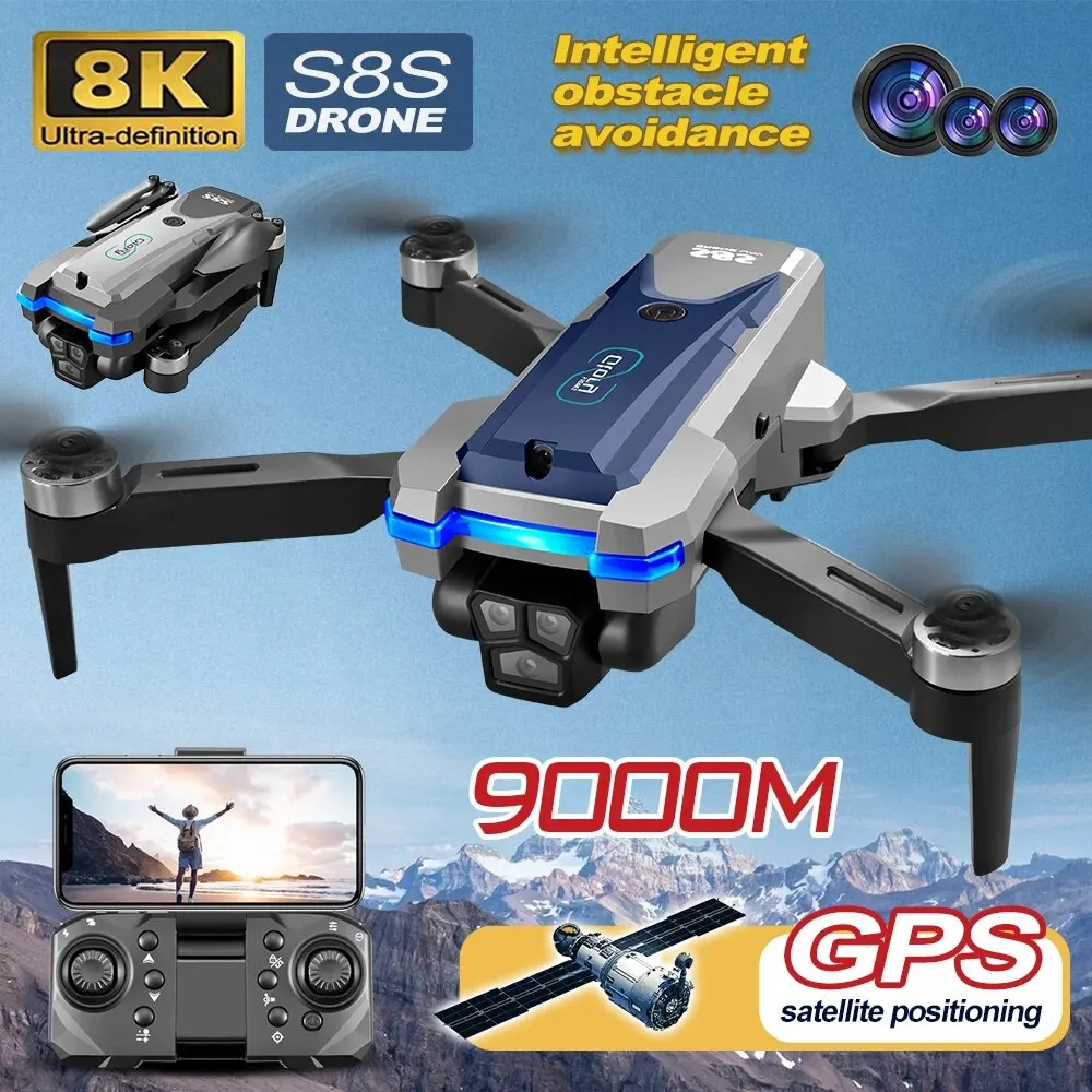 Drone Rc App - S8S GPS Drone 5G Wifi 8K
