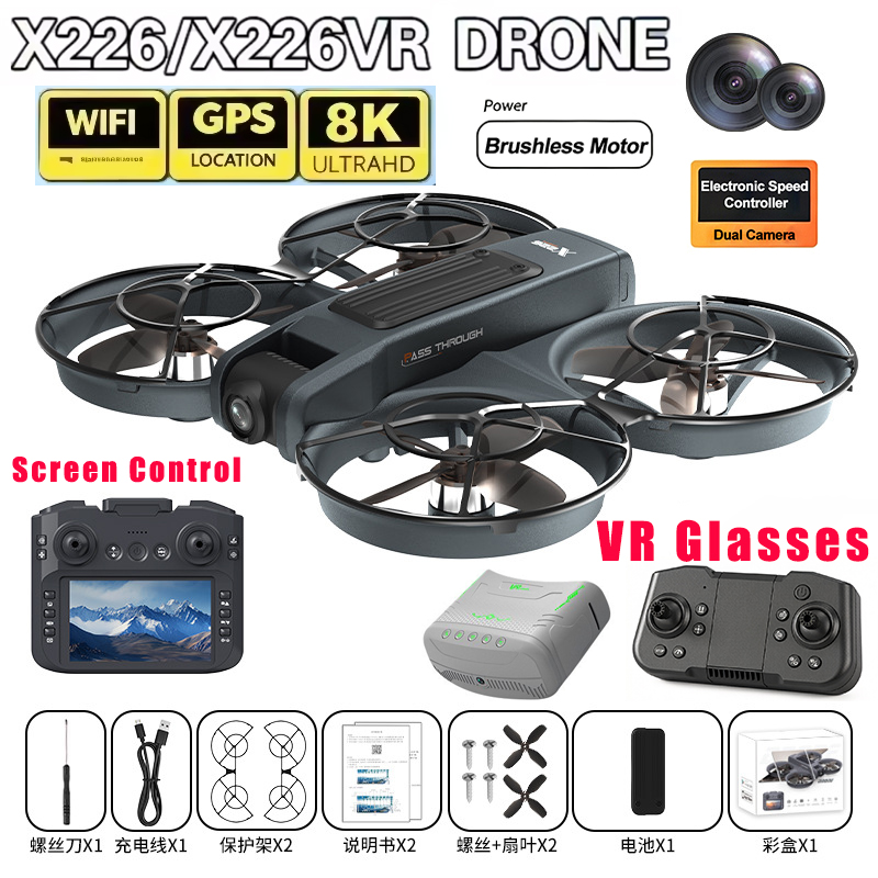 VR FPV Drone X226/X226VR Drone - Drone Rc X226 review and price