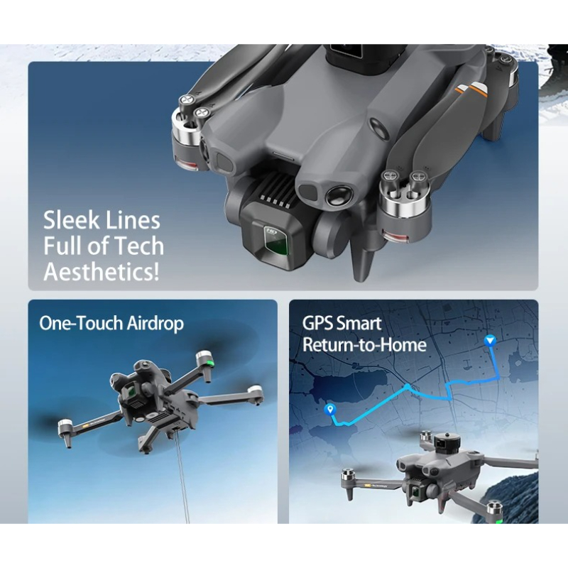 2026 New AE51 RC FPV Drone GPS - Drone Rc Foldable review and price