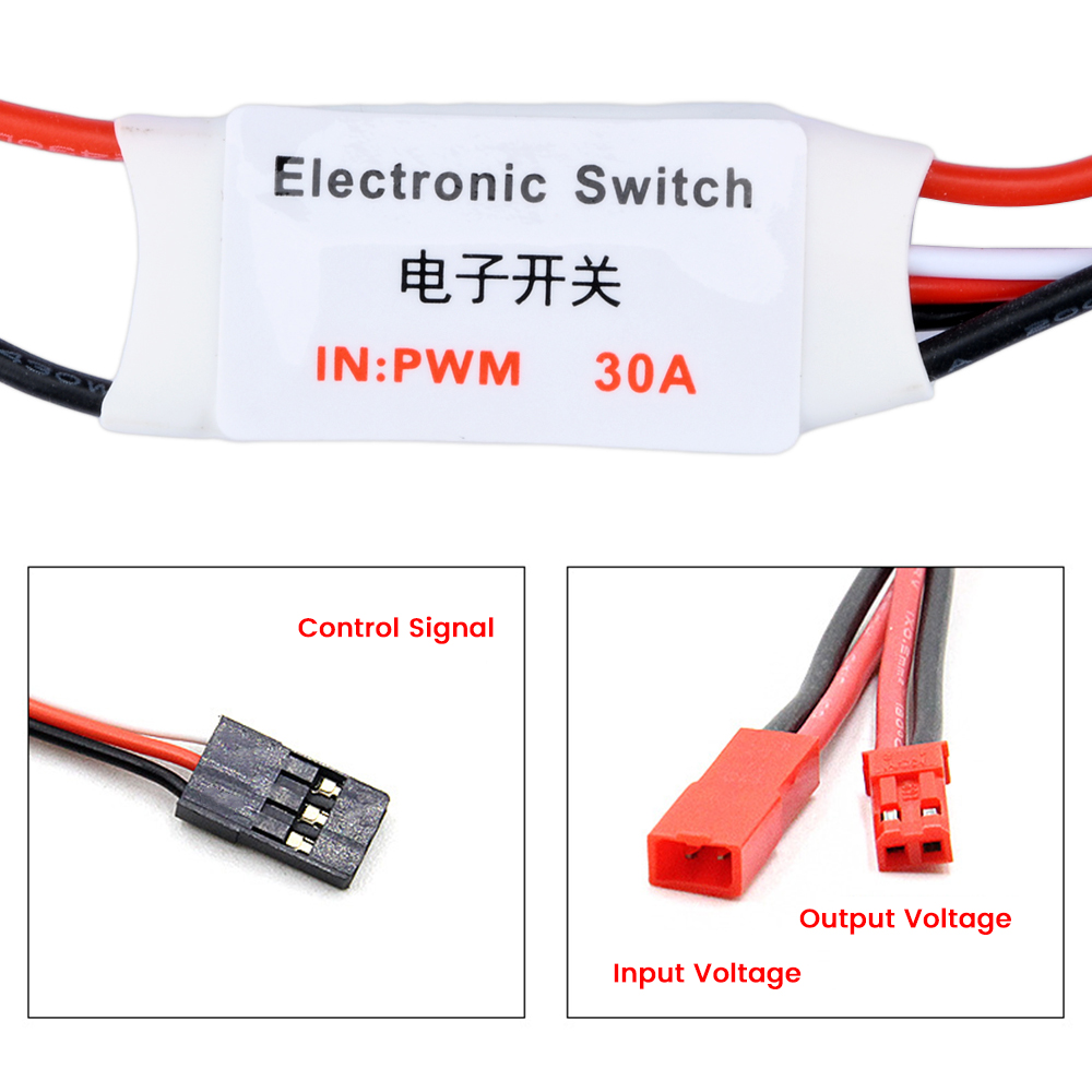 3.7-27V 30A Remote Control Ele - Drone Switch Rc review and price