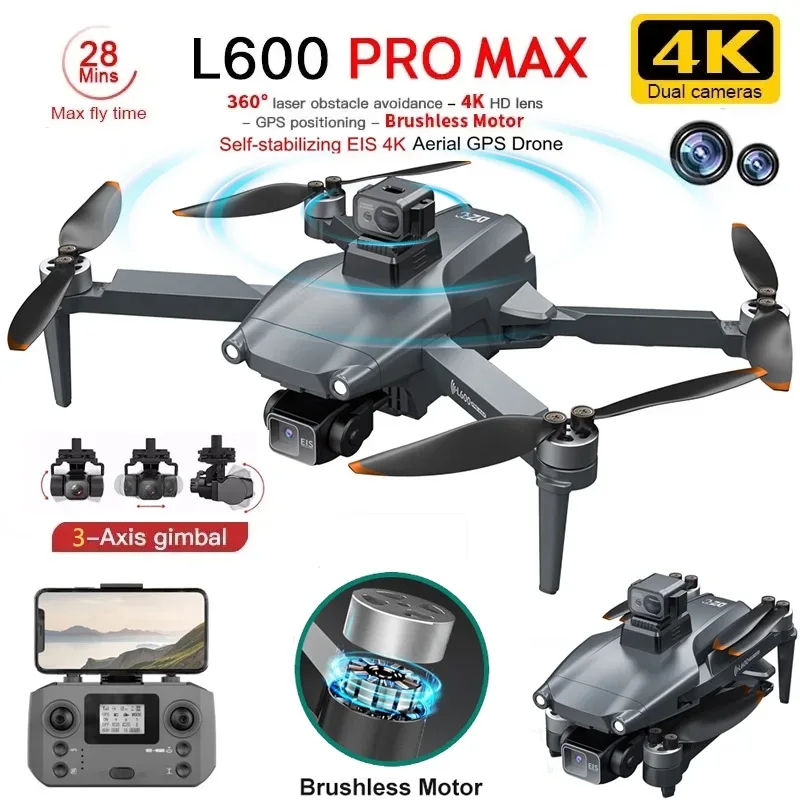 L600 PRO MAX GPS Drone Profess - Drone Rc App review and price